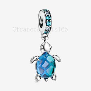 Pandora Murano Glass Turtle Charm